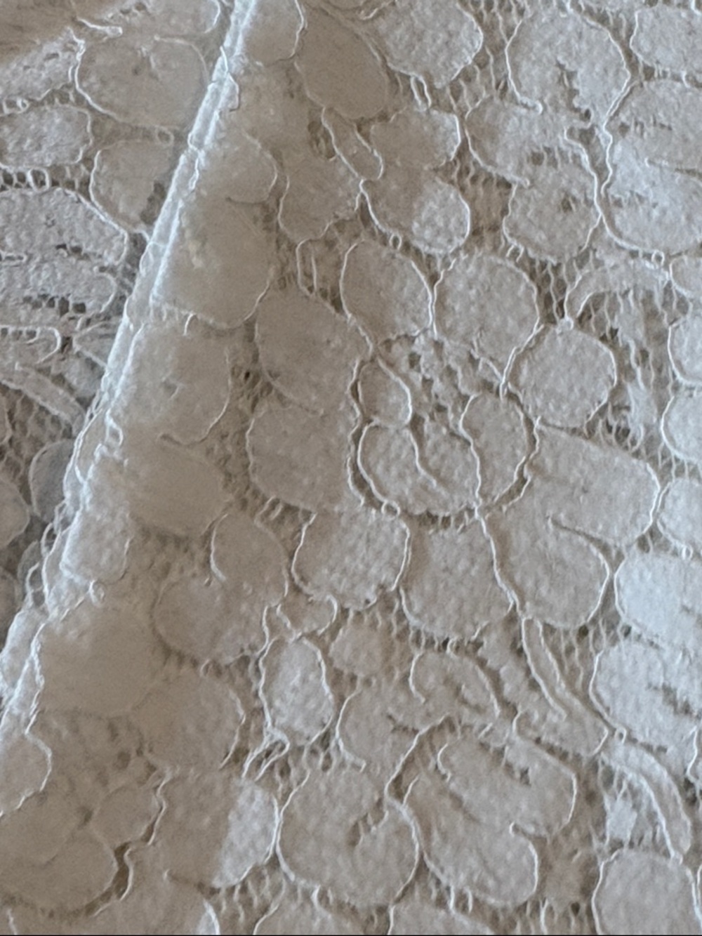 Steve Madden White Lace Wide-Leg Pants Boho Beachy Festival Summer - Picture 3 of 4